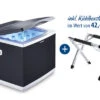 Dometic Kühlbox-Set CK40D Hybrid Kompressorkühlbox 38 Liter + Kühlboxständer -Wild Und Frei 239881 2003895