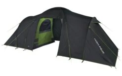 High Peak Como 4.0 Kuppelzelt Für 4 Personen Dunkelgrau/grün 230 X 450 Cm -Wild Und Frei 537661 3866330