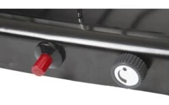 Brunner Phoenix Gaskocher 2 Flammig 50mbar Ohne Zündsicherung 45,9 X 29,6 X H8,2 Cm Schwarz -Wild Und Frei 538030 3676814