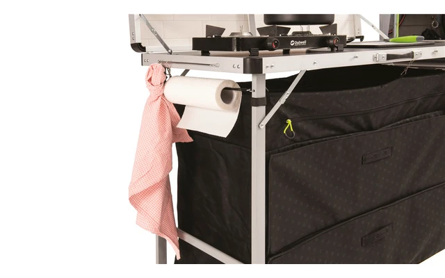 Outwell Magante Kitchen Unit Küchenschrank Mit Arbeitsplatte 136 X 54 X 90/140 Cm 5 Outwell Magante Kitchen Unit Küchenschrank Mit Arbeitsplatte 136 X 54 X 90/140 Cm – Bild 3