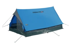 High Peak Minipack Einfachdach Hauszelt Für 2 Personen Blau/grau -Wild Und Frei 711821 4828547