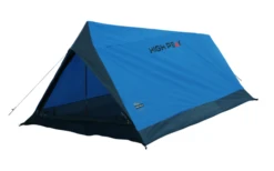 High Peak Minilite Einfachdach Giebelzelt 2 Personen 200 X 120 Cm Blau/grau -Wild Und Frei 711851 4828595