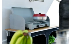 Berger 2-flammiger Gaskocher Silber, Grau 4,6 Kw Ohne Zündsicherung -Wild Und Frei 797762 5231432